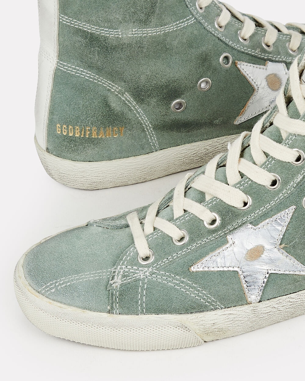 Francy Suede High-Top Sneakers - 4