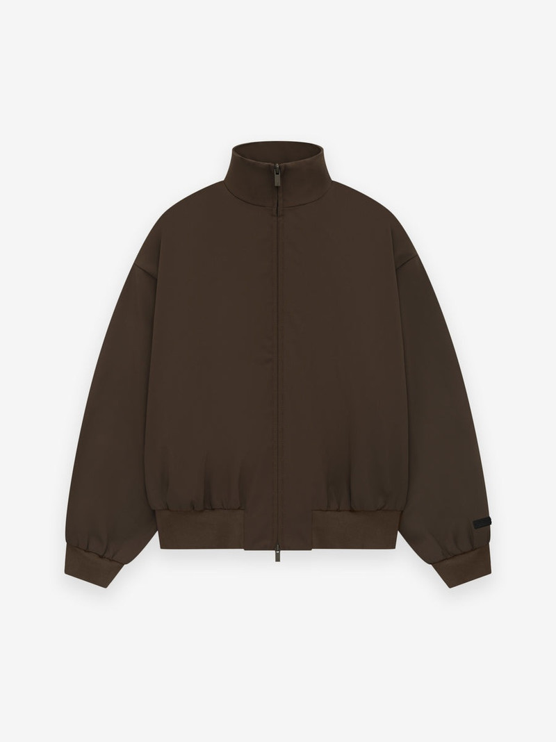 Bonded Nylon Bomber Jacket - 1