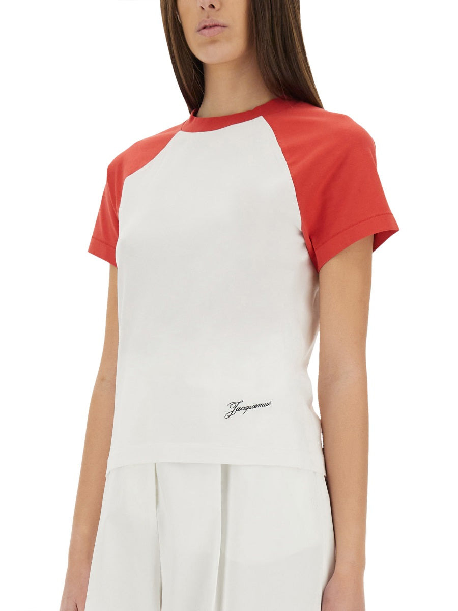 Jacquemus Women The Mini T-Shirt "Baseball" - 4