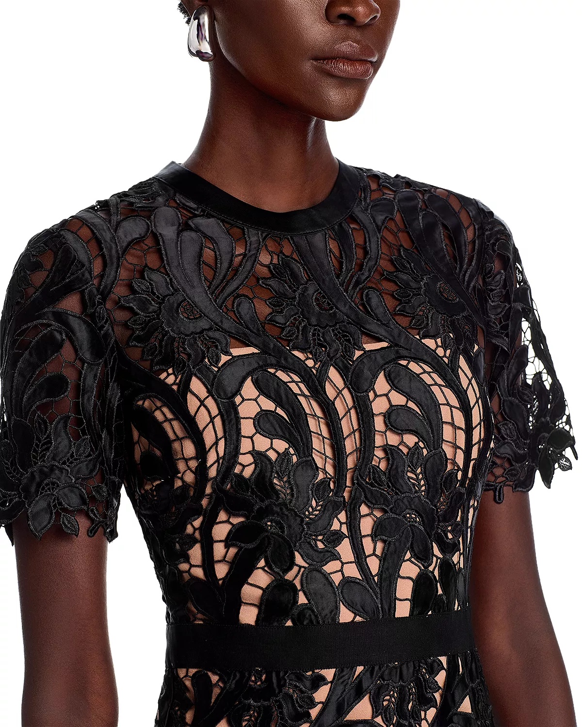 Lace Midi Dress - 2
