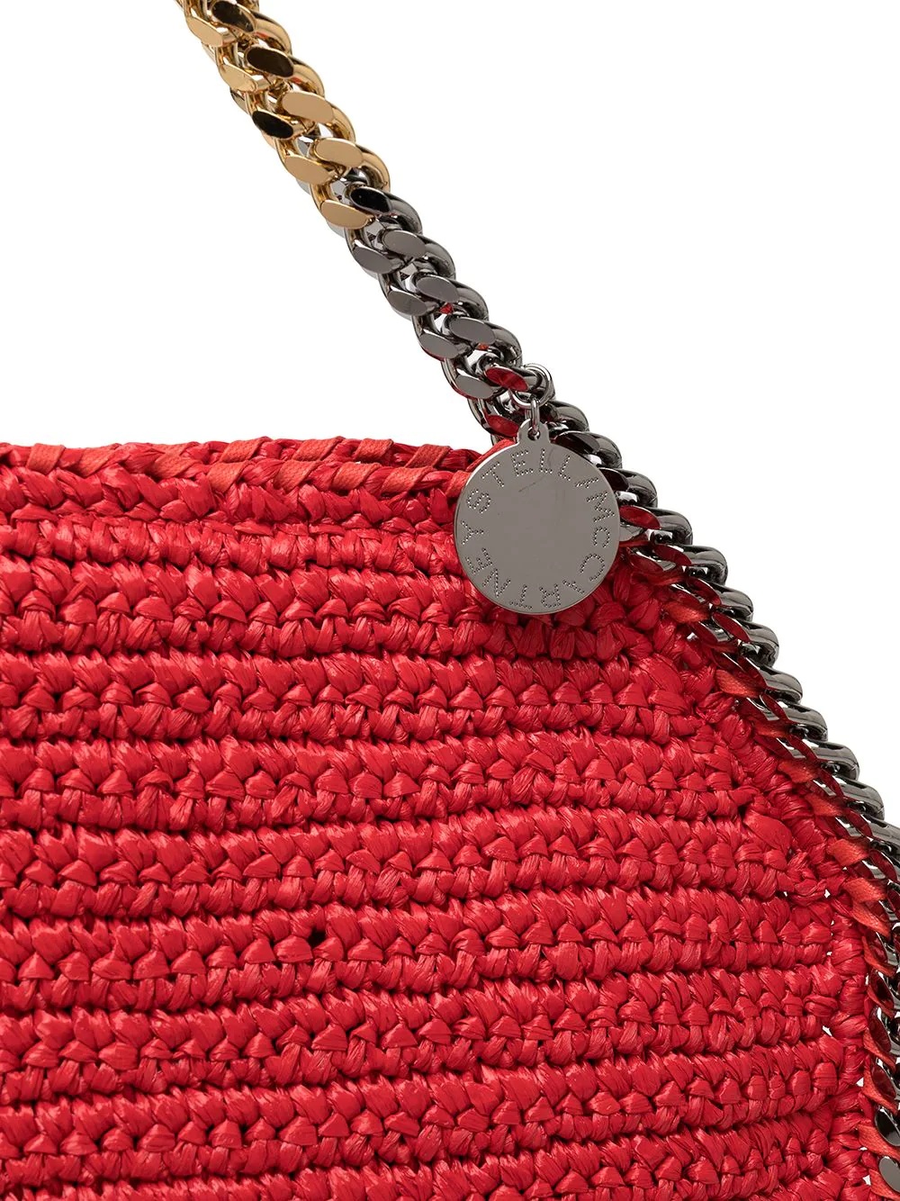 Falabella raffia tote bag - 4