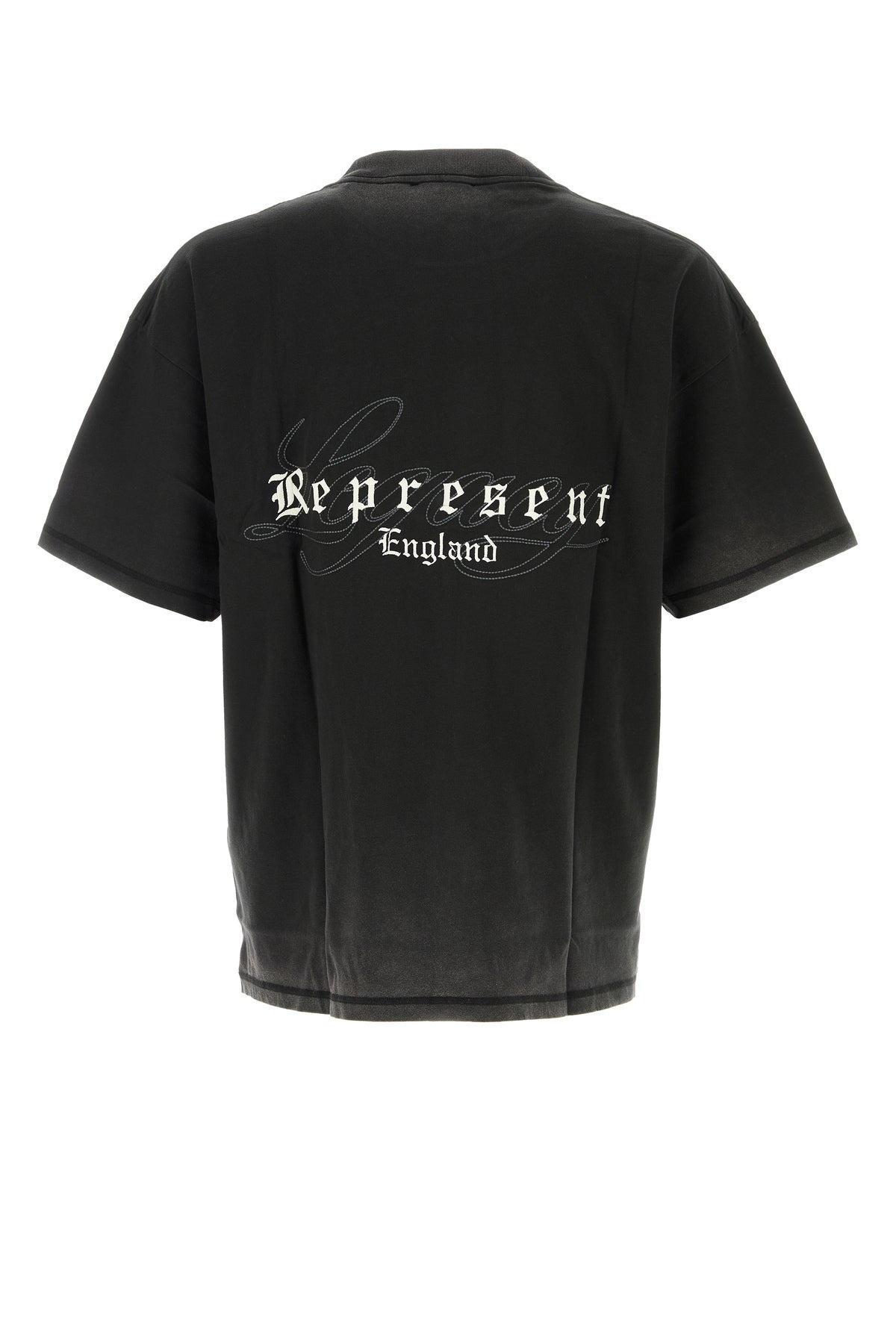 Black cotton oversize England Legacy t-shirt - 2