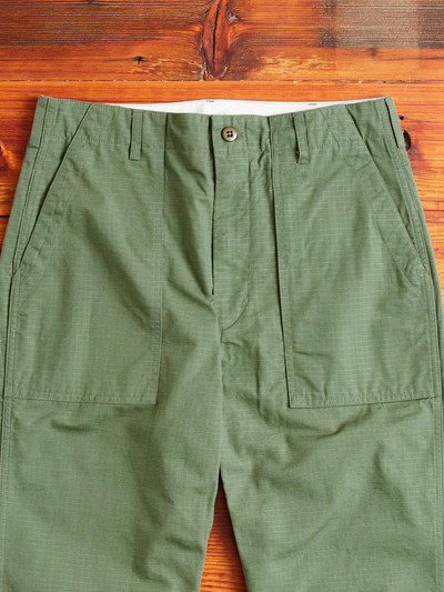 Engineered Garments Fatigue Pants in Olive Cotton Ripstop outlook