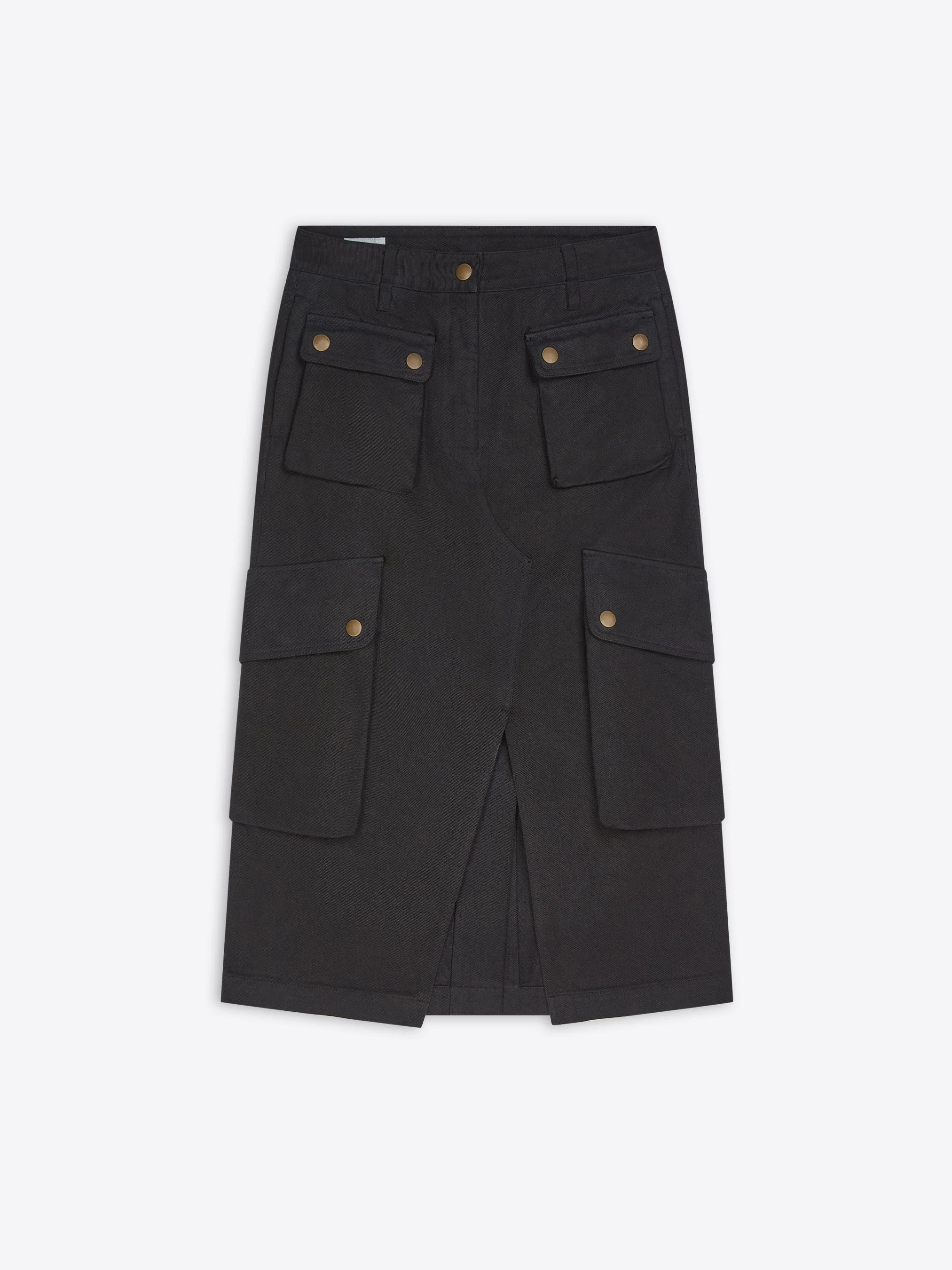 OVERDYED CARGO SKIRT - 1