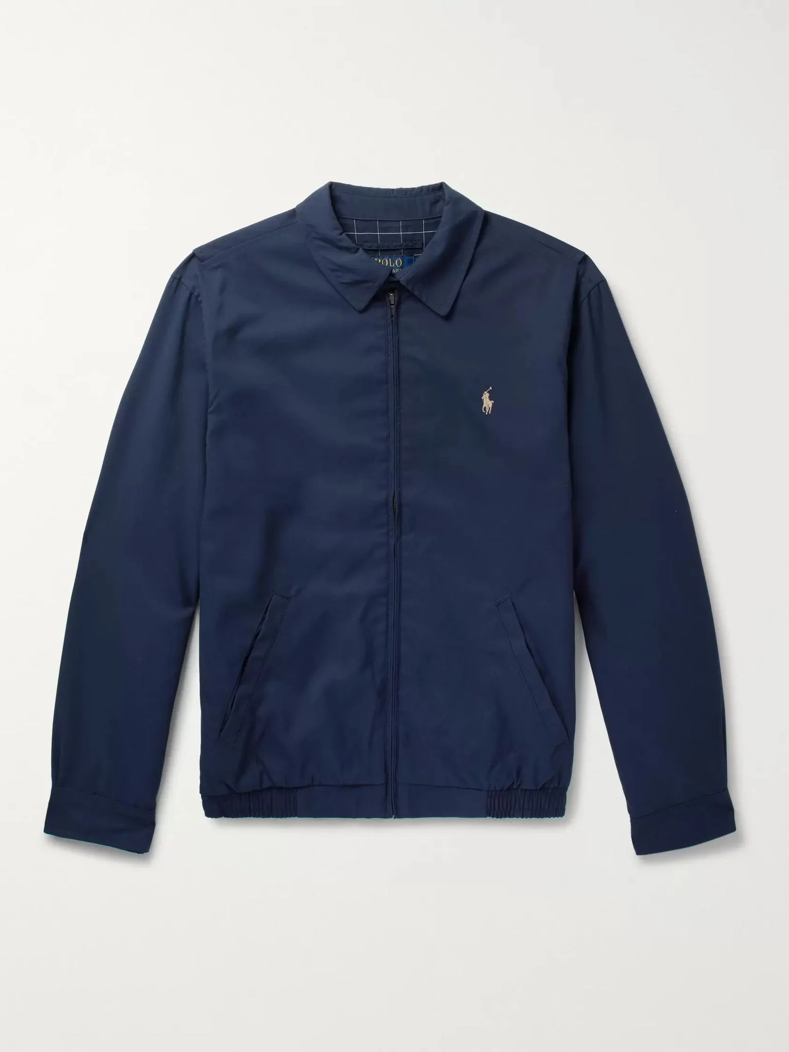 Twill Blouson Jacket Navy - 1
