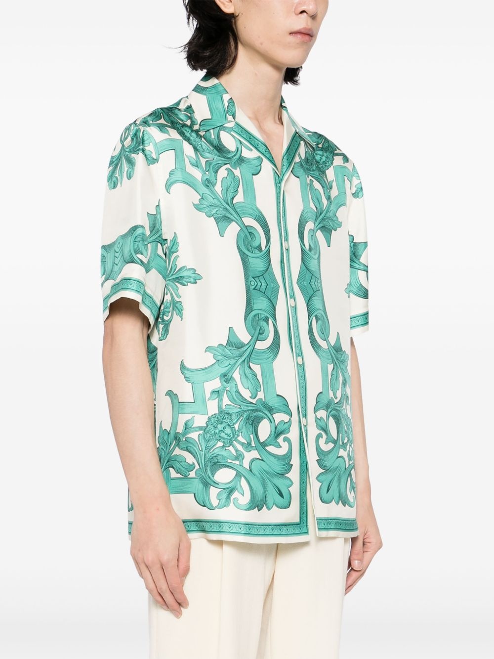 graphic-printed shirt - 3