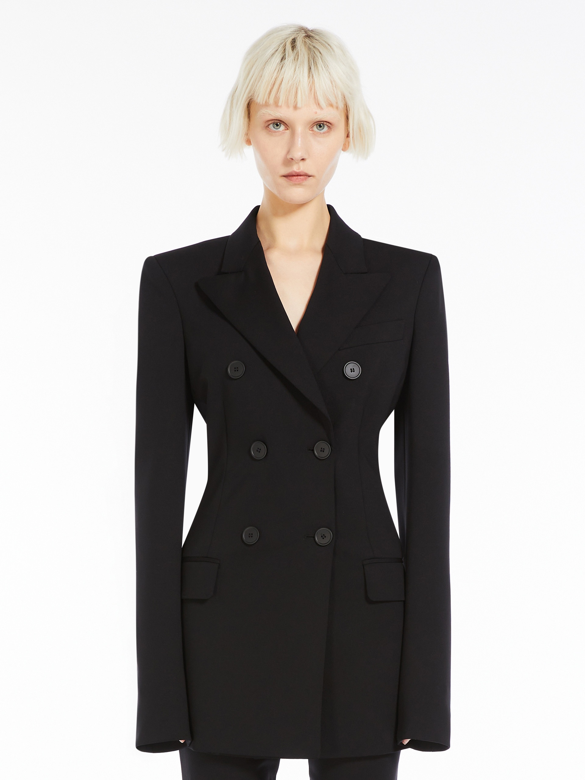 FRIZZO Scuba-look jersey blazer - 3