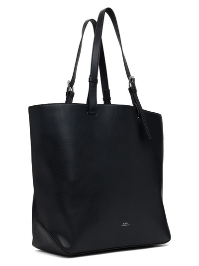 A.P.C. Black Nino Small Tote outlook