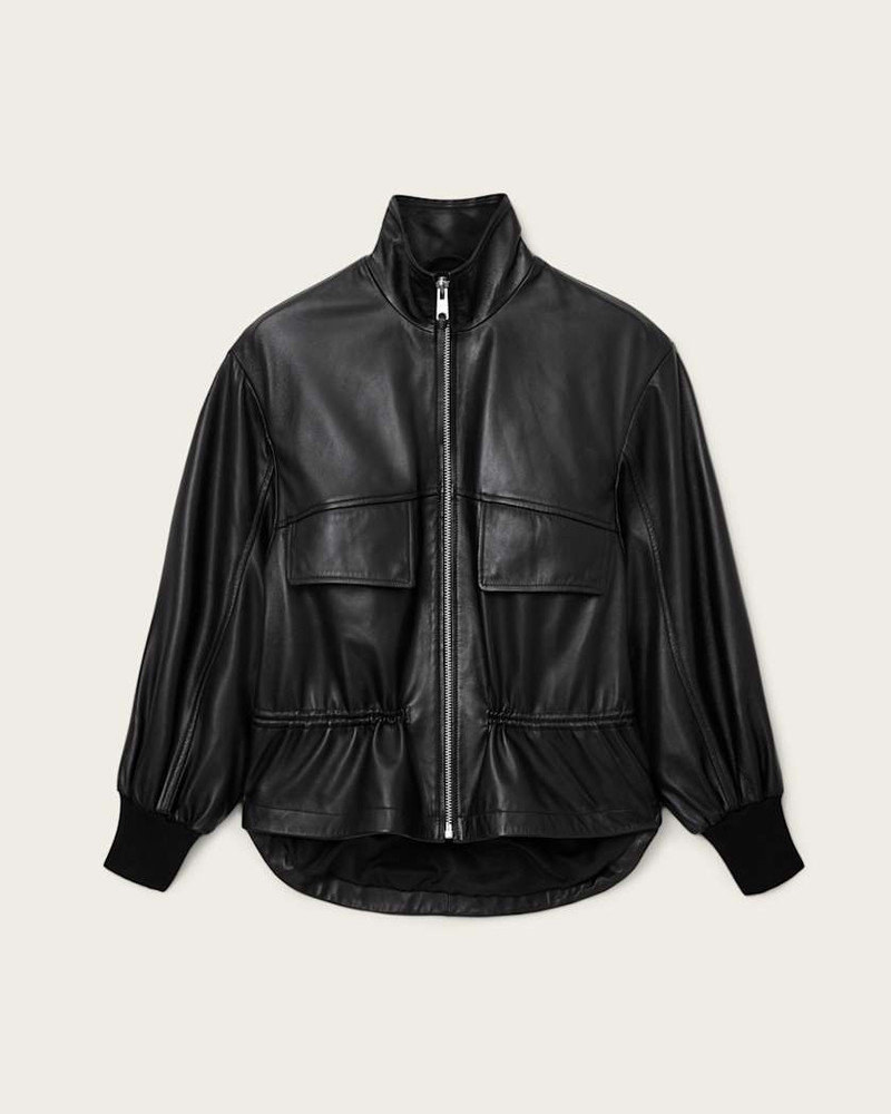 FLOR LEATHER JACKET 1