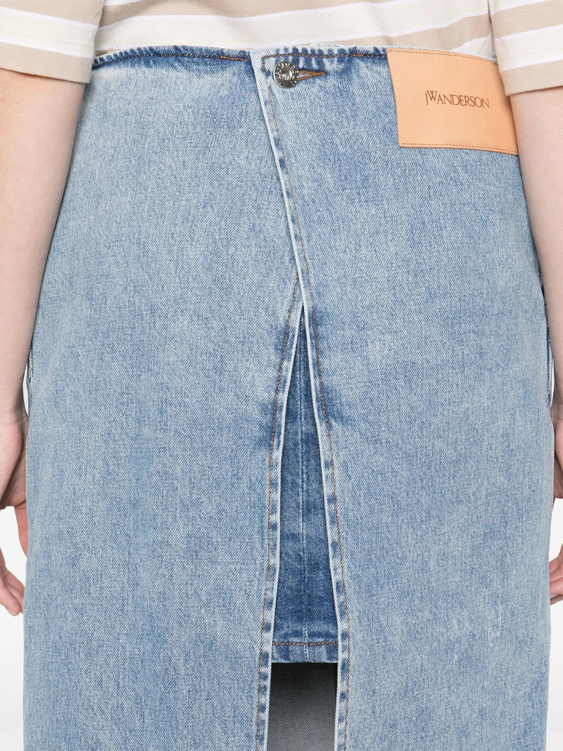 JW Anderson Layered Midi Skirt outlook