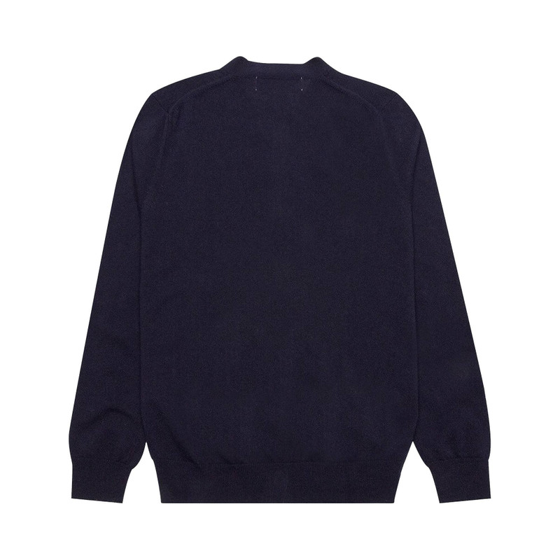 Comme des Garçons PLAY Comme des Garçons PLAY Double Heart Cardigan 'Navy' outlook