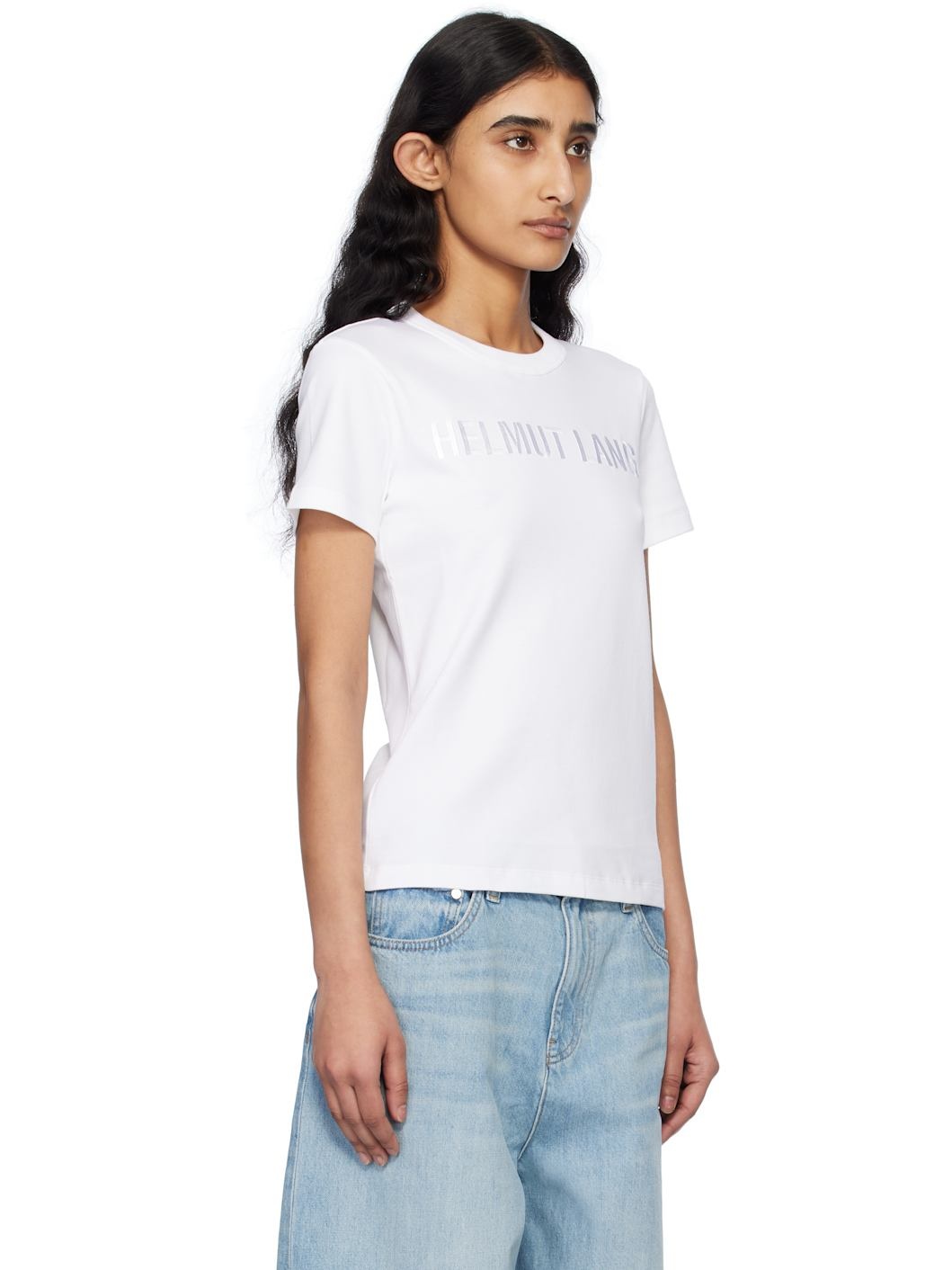 White Slim Logo T-shirt - 2