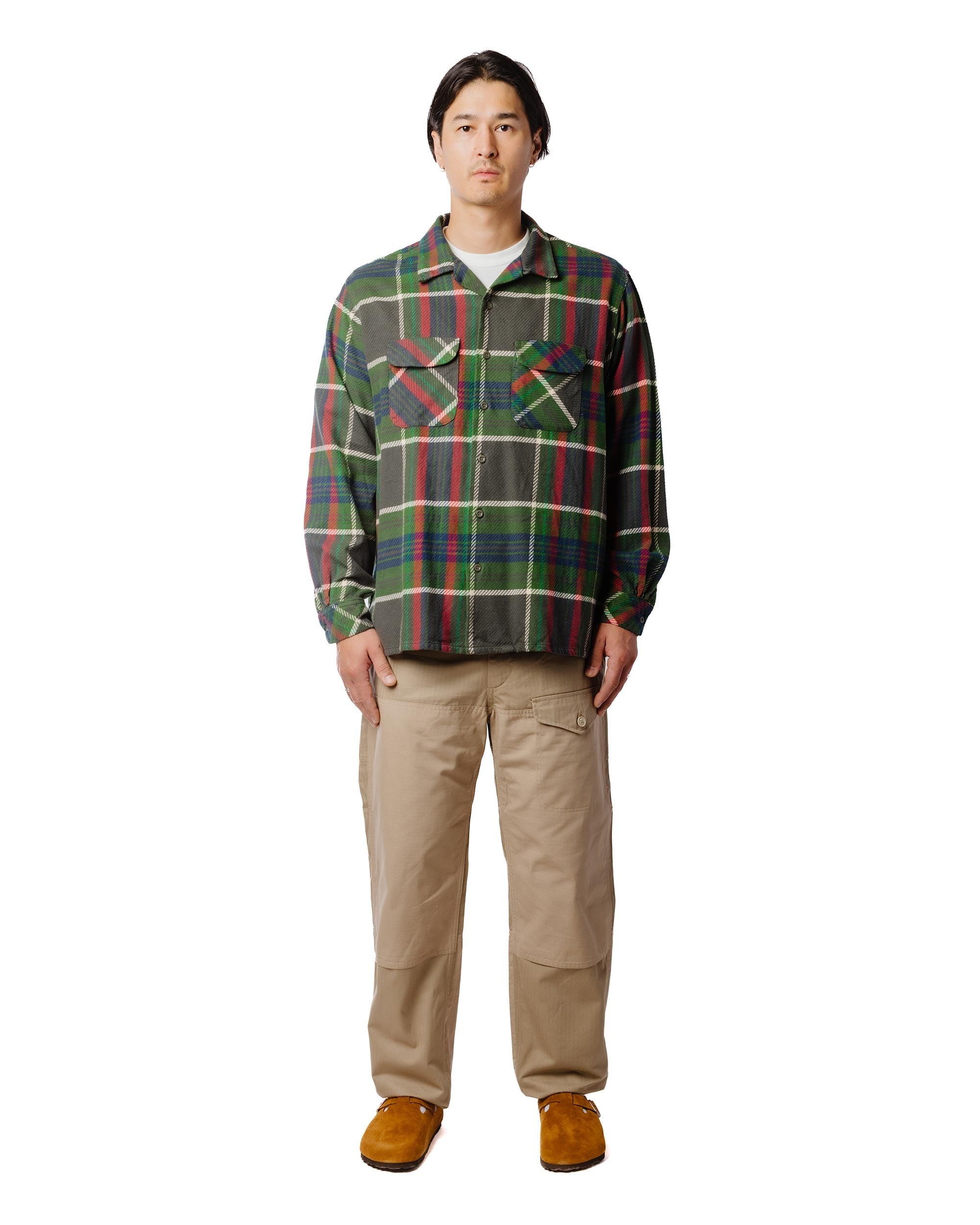 Field Pant Khaki Cotton Herringbone Twill - 4