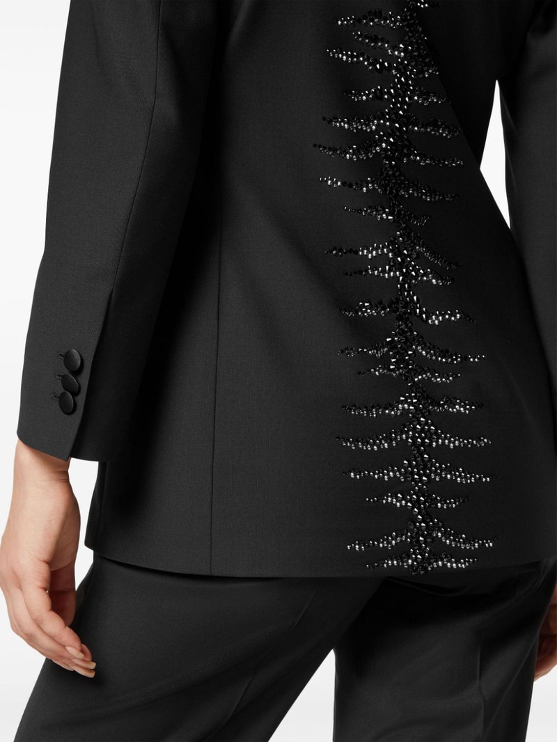 crystal-embellished blazer 5