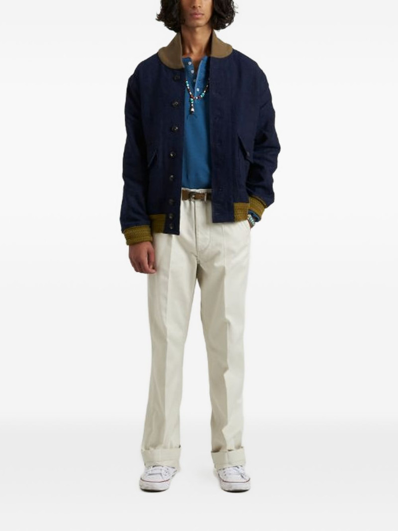 FORTELA Regan flap-pocket bomber jacket outlook