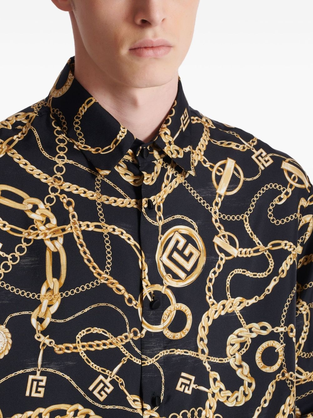 graphic-print shirt - 7