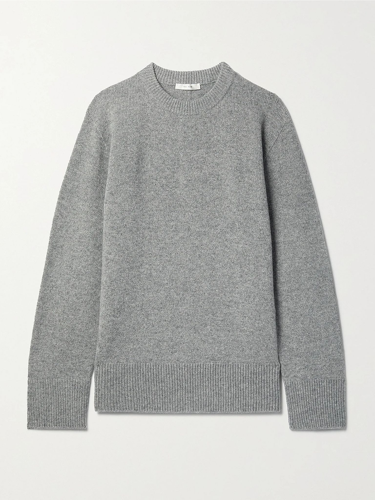 Sibem wool and cashmere-blend sweater Gray - 1
