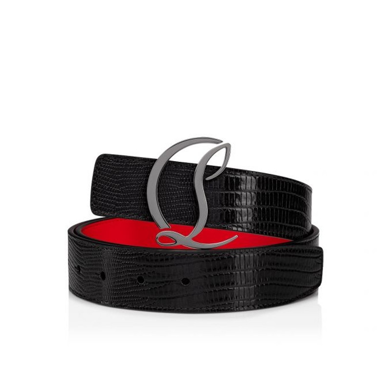 Cl Logo Belt BLACK 1