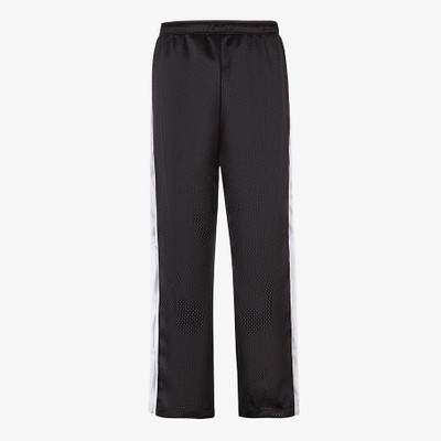 FENDI Black tech mesh pants outlook