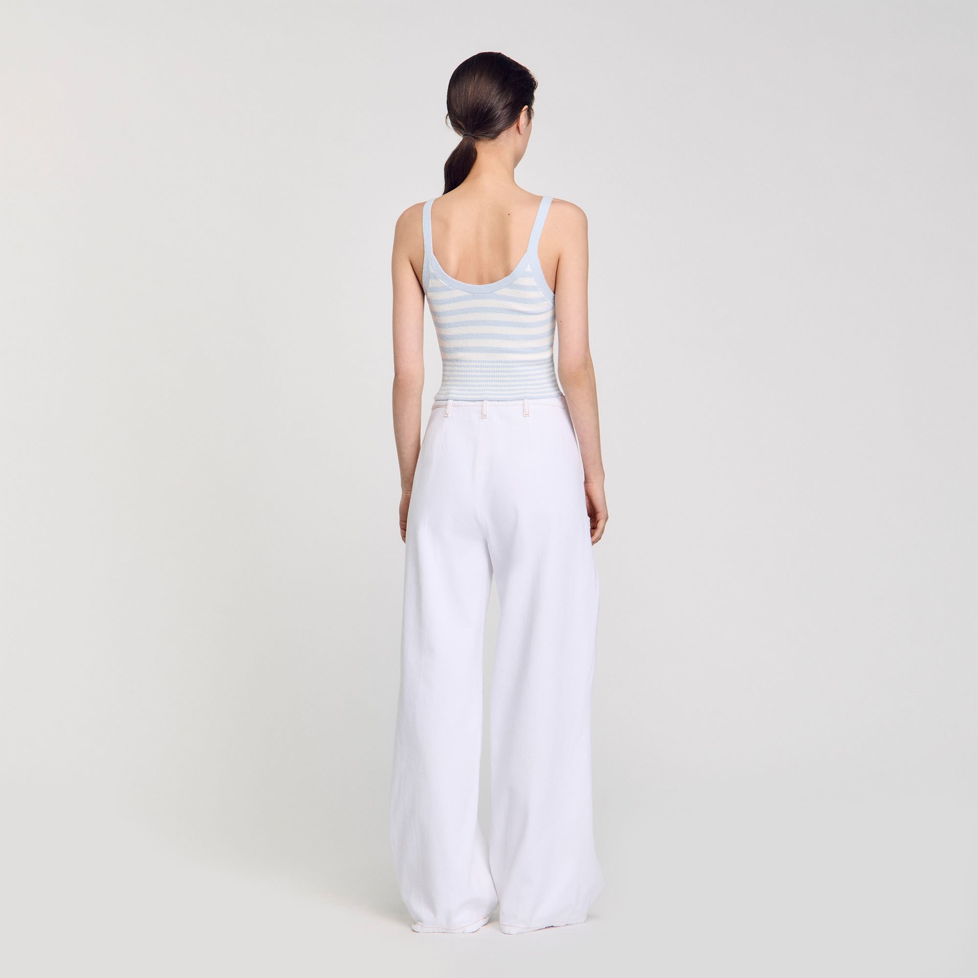 KNIT VEST TOP - 5