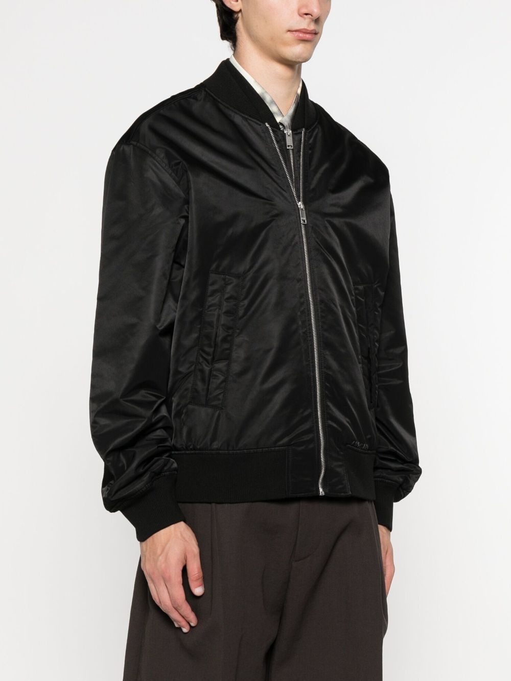 zip-front bomber jacket - 3