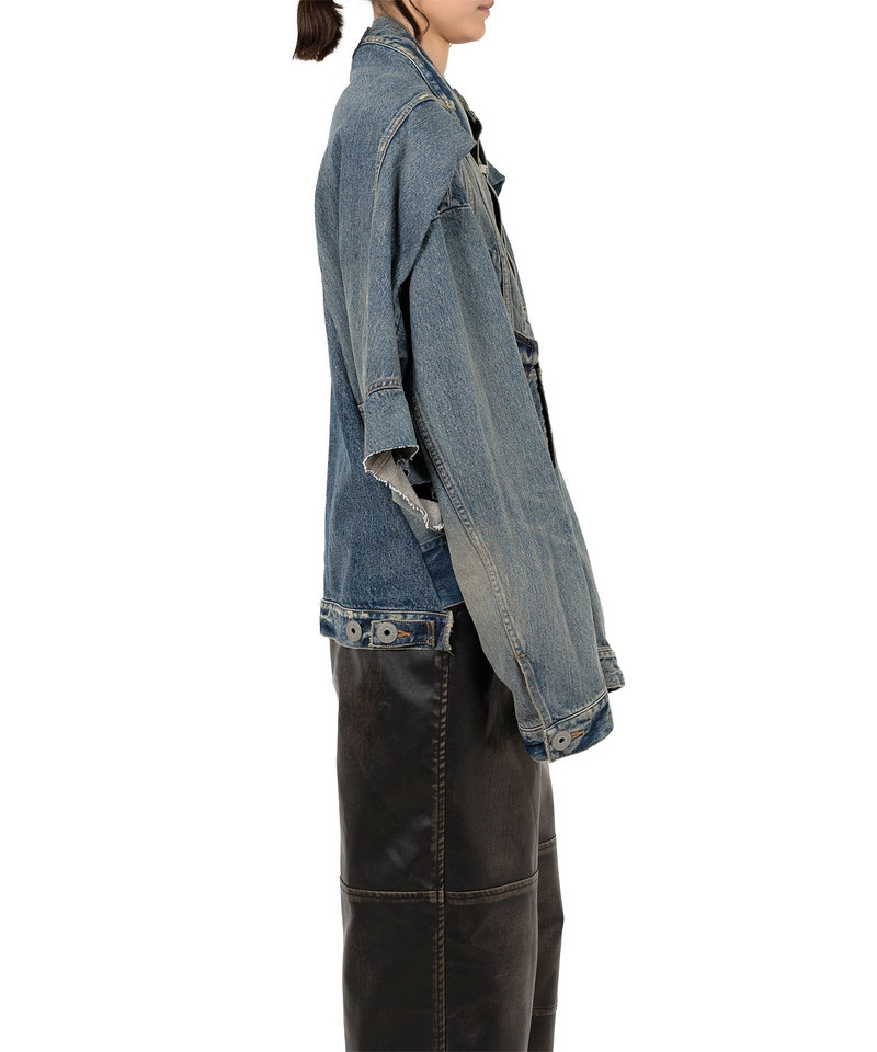Reversed Front Denim Jacket 15