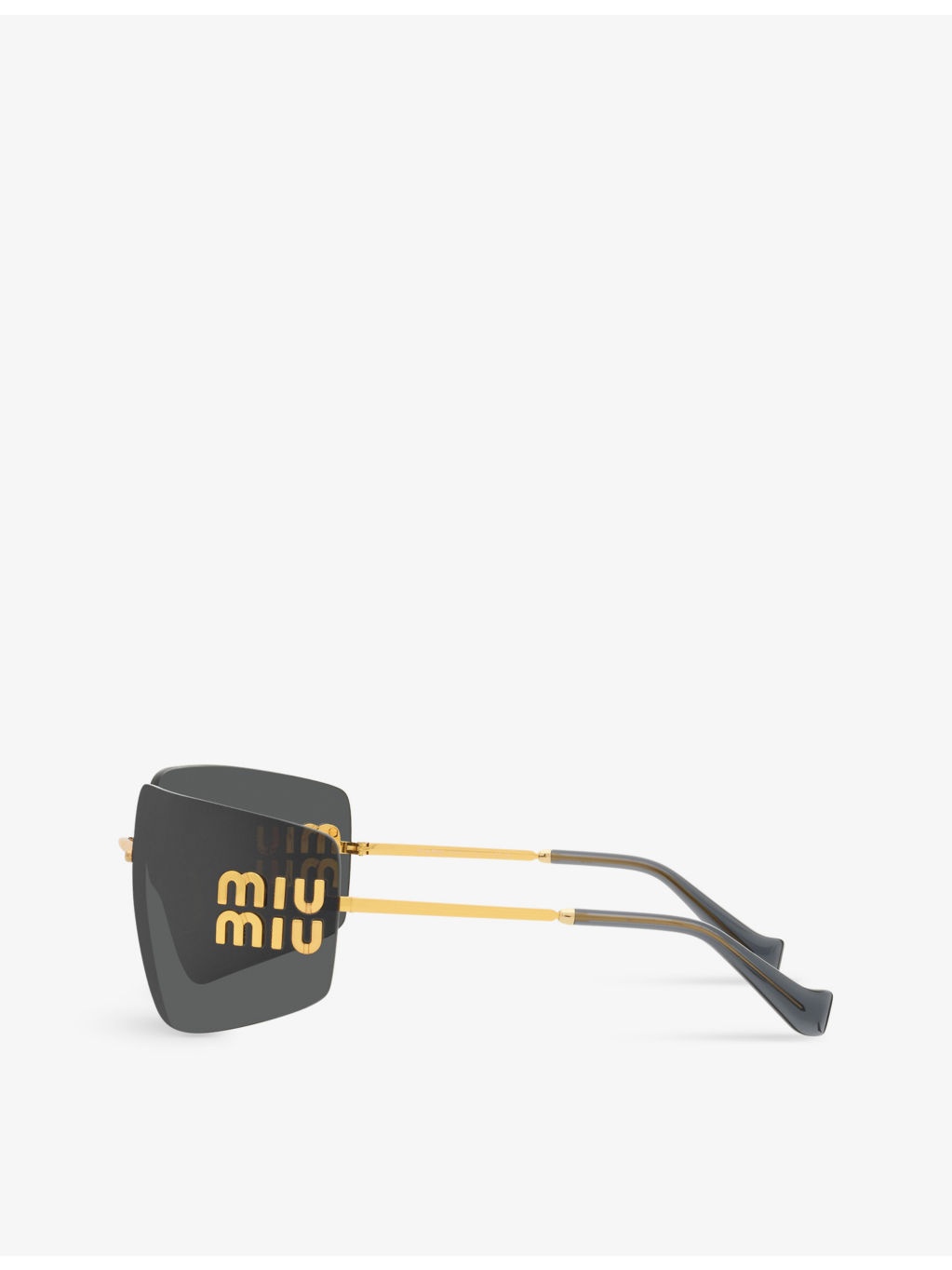 MU 54YS square-frame metal sunglasses - 4