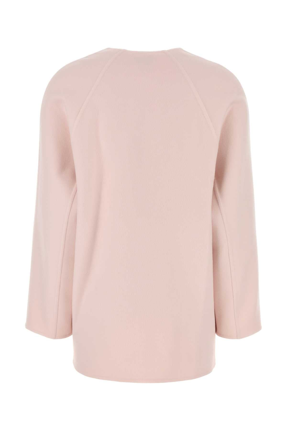 Bottega Veneta Women Pastel Pink Wool Blend Cardigan - 2