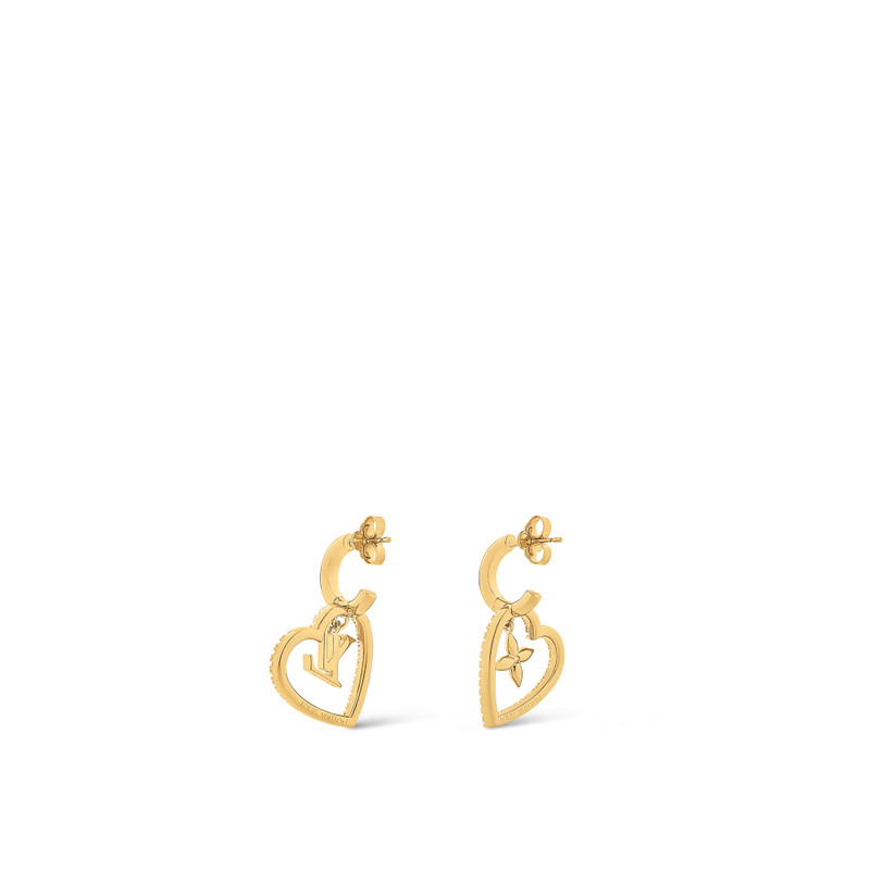 My LV Heart Earrings 3