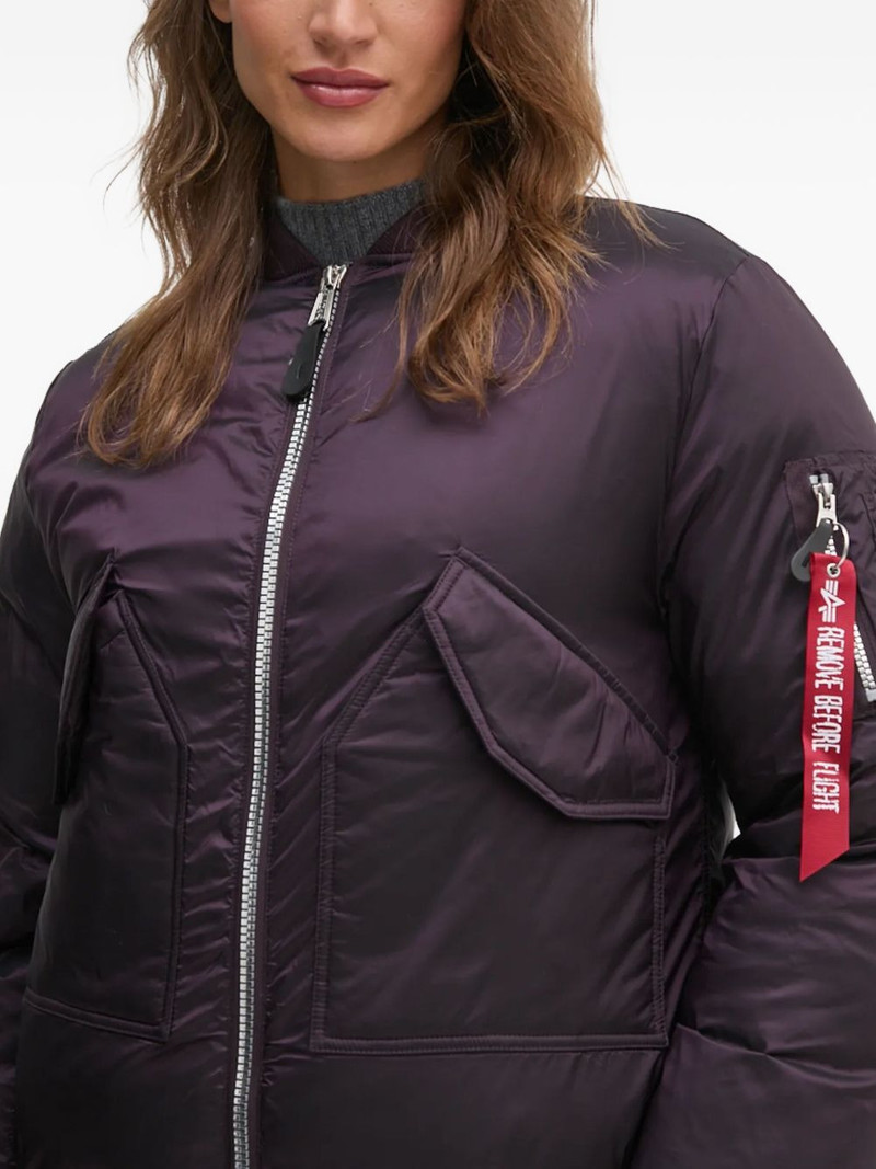MA-1 zip pocket bomber jacket 4