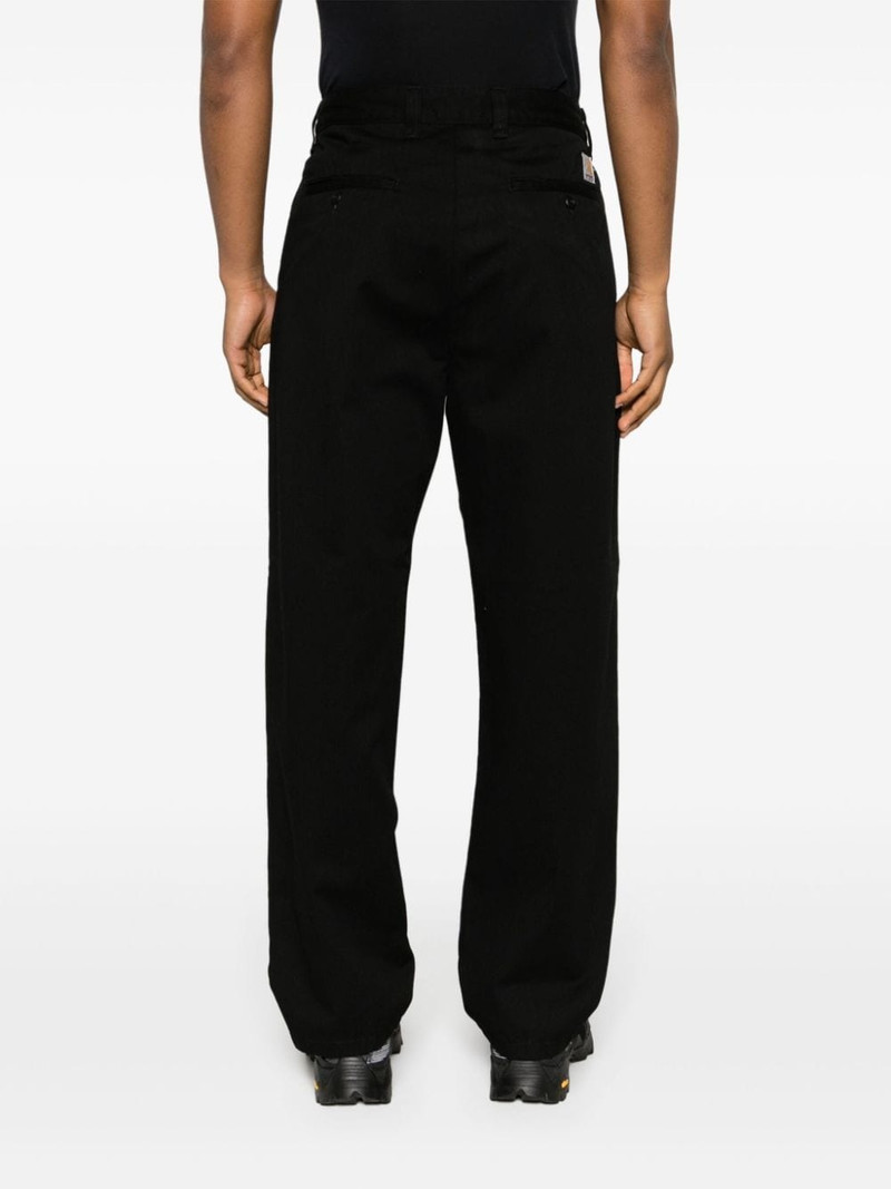 Calder mid-rise wide-leg twill trousers 4