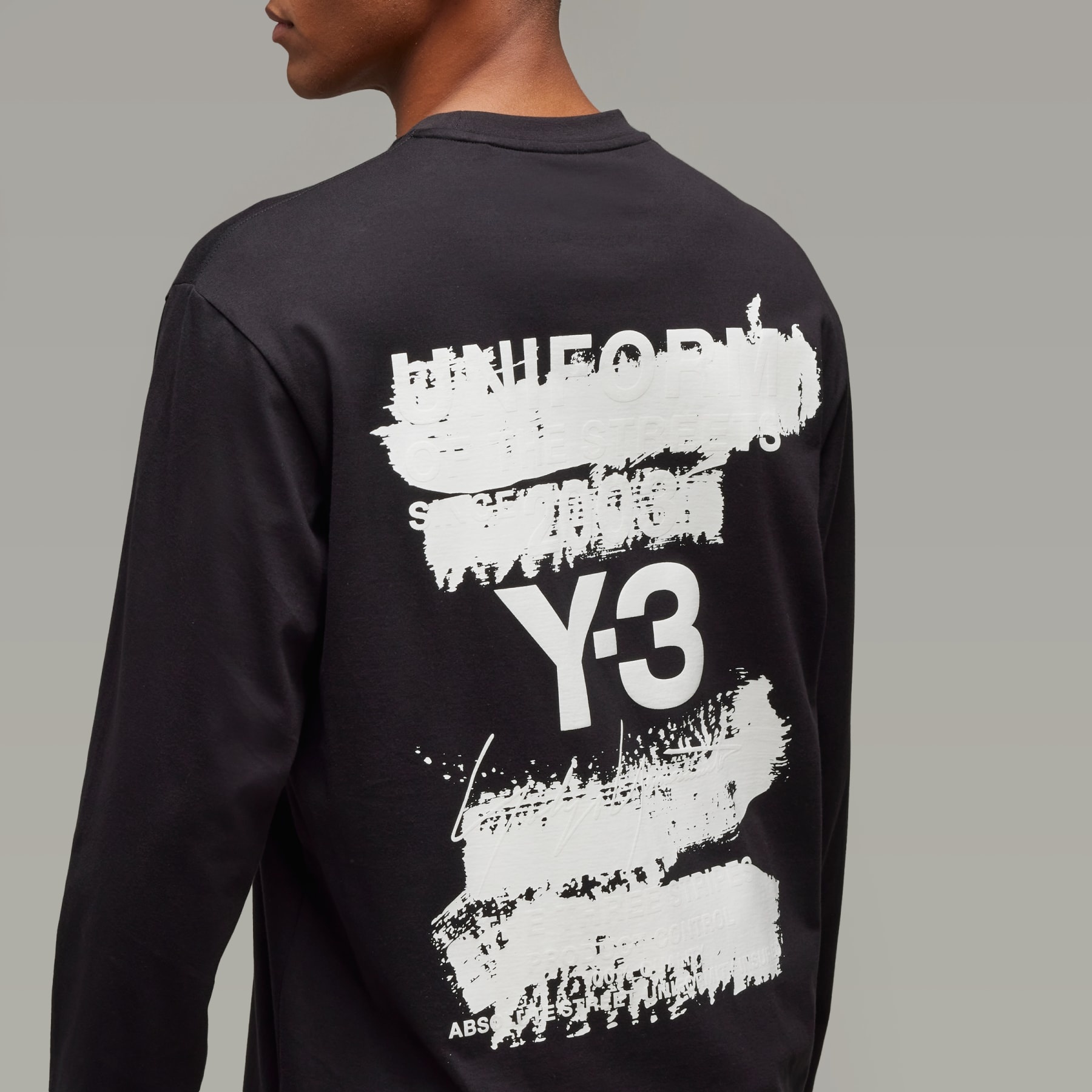 Y-3 Graphic Long Sleeve Tee - 6