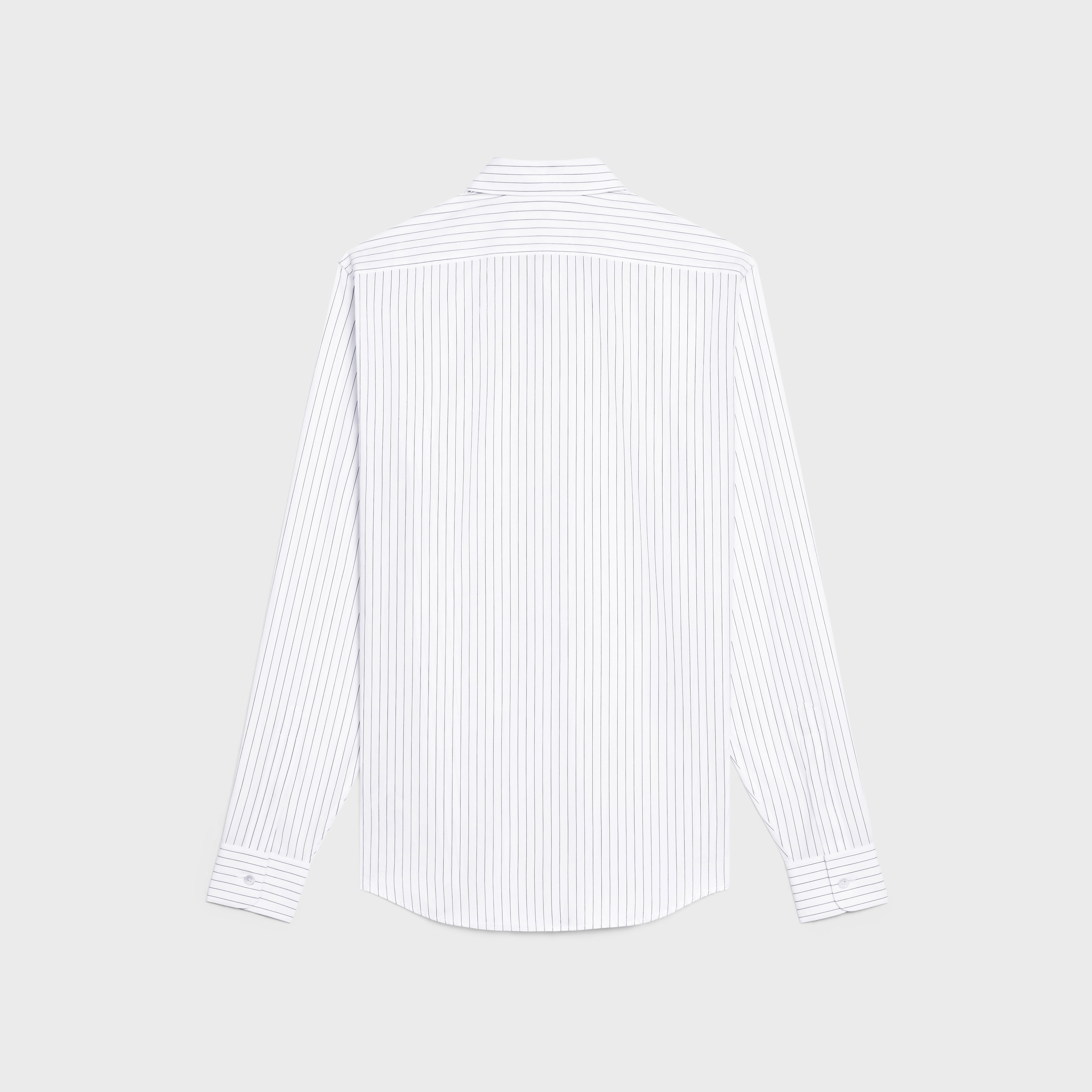 CLASSIC STRIPED POPLIN SHIRT - 2