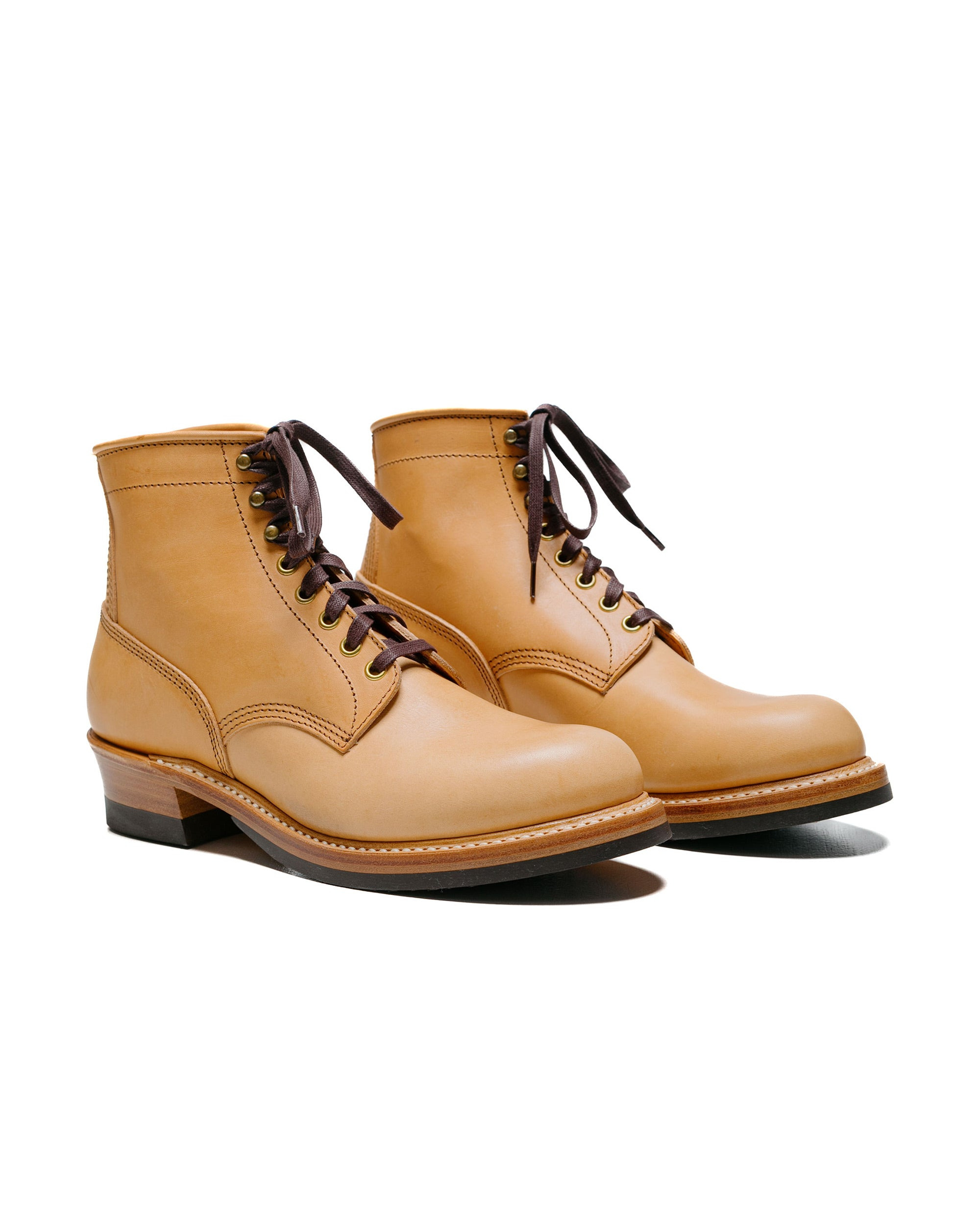 Steel Gang SW Boots Badalassi Carlo Vegetable Tanned Leather Bone - 2