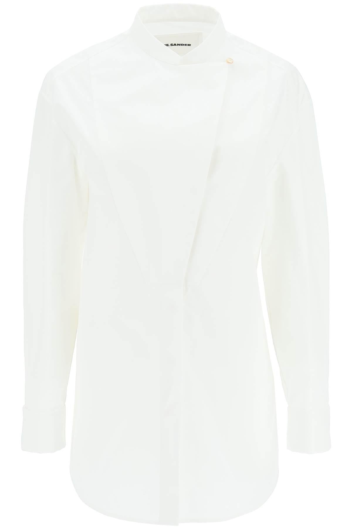 LONG-SLEEVED SHIRT WITH PLASTRON - 1