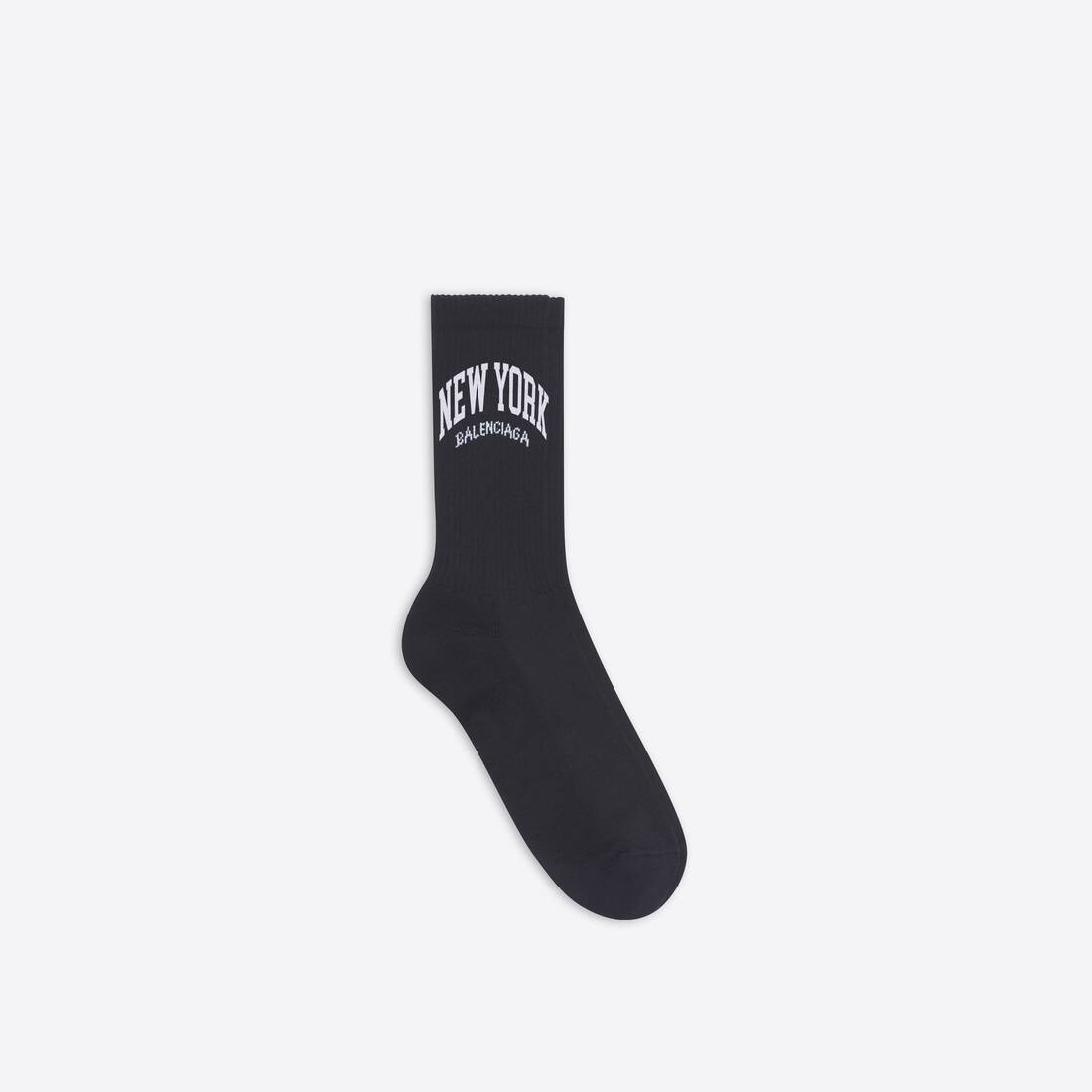 Men's Cities New York Tennis Socks  in Black - 1