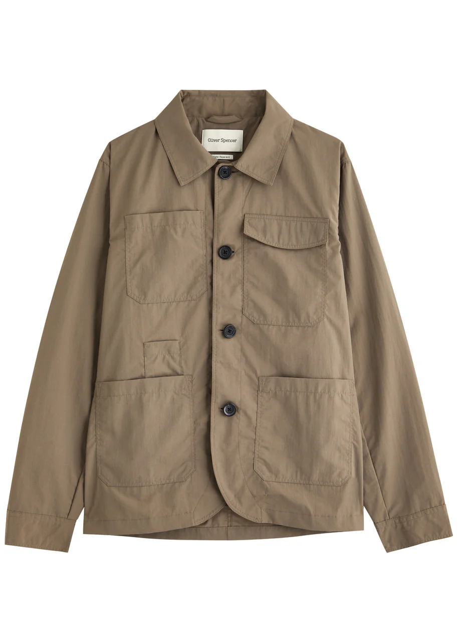 Oliver Spencer Hythe Shell Overshirt - 1
