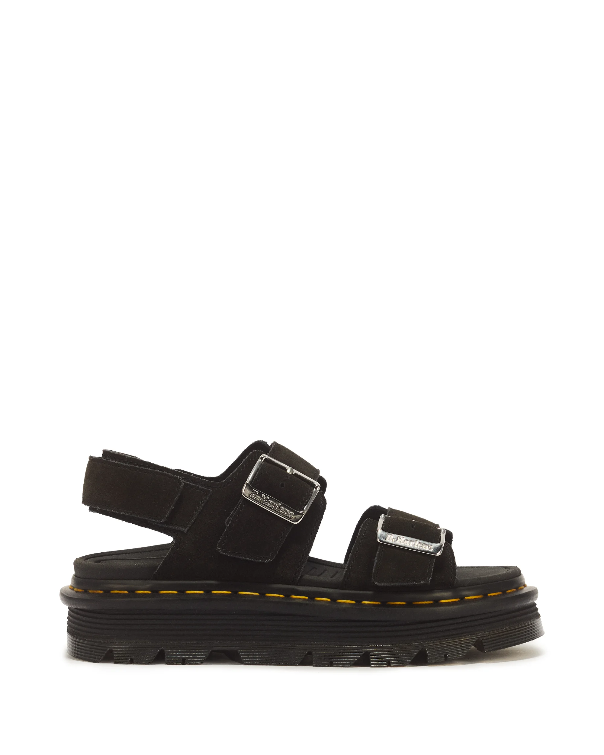 Zebzag Suede Platform Sandals - 1