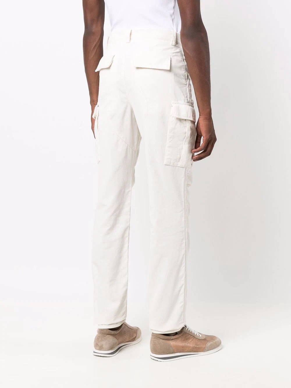 corduroy cargo pants - 4