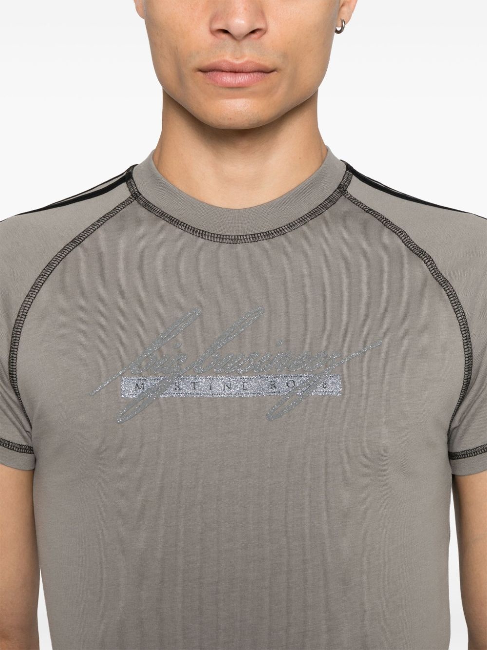 Raglan Shrunken T-shirt - 4