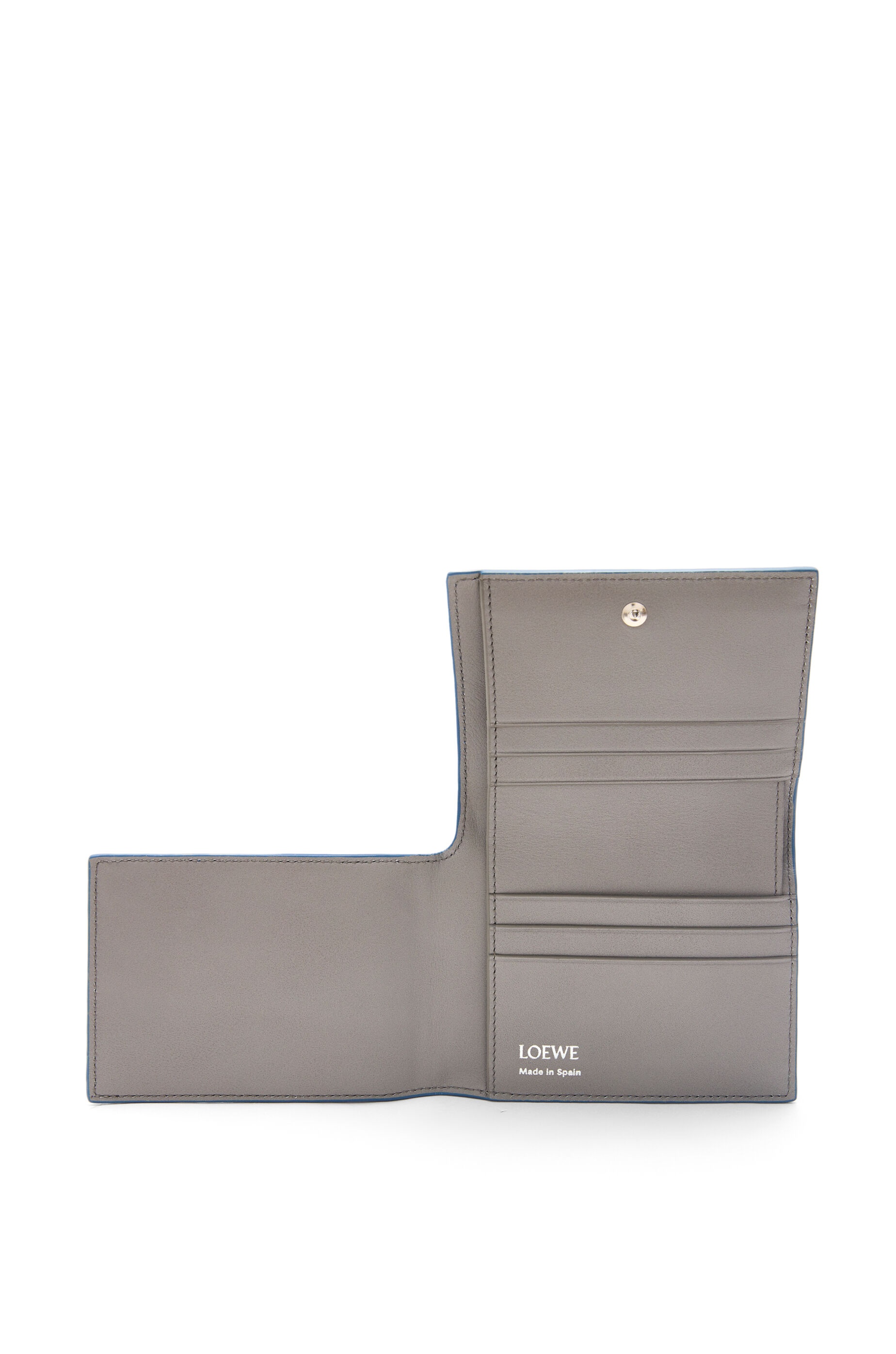 Folded wallet in shiny nappa calfskin - 2