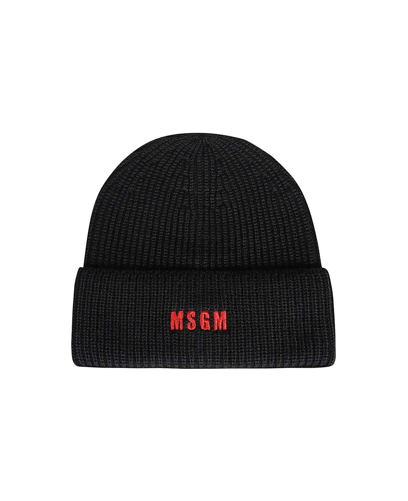 Ribbed Knit Beanie - 1