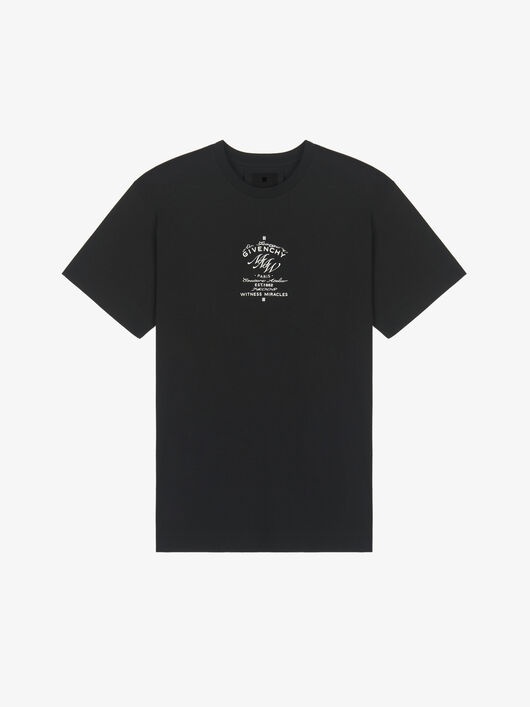 GIVENCHY MMW PRINTED SLIM FIT T-SHIRT - 4