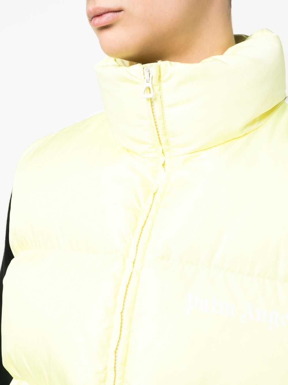 zip-fastening padded jacket - 5