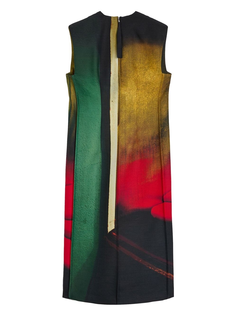 printed midi dress - 5