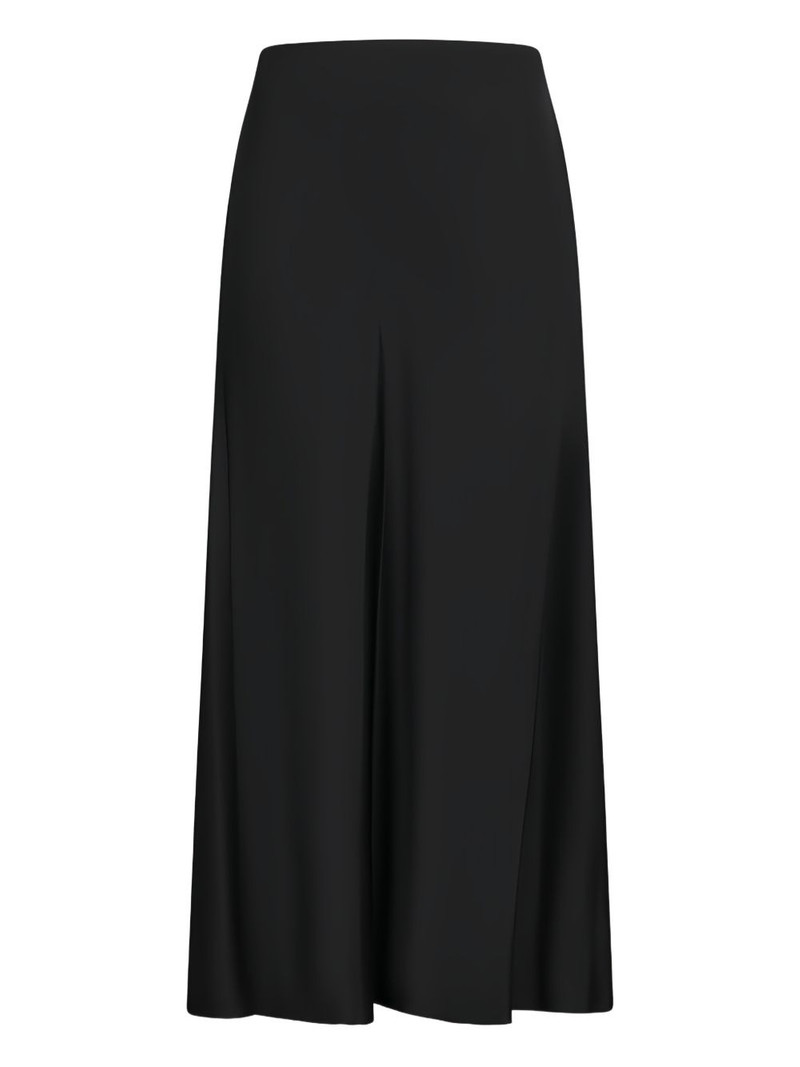 KHAITE concealed-fastening midi skirt outlook