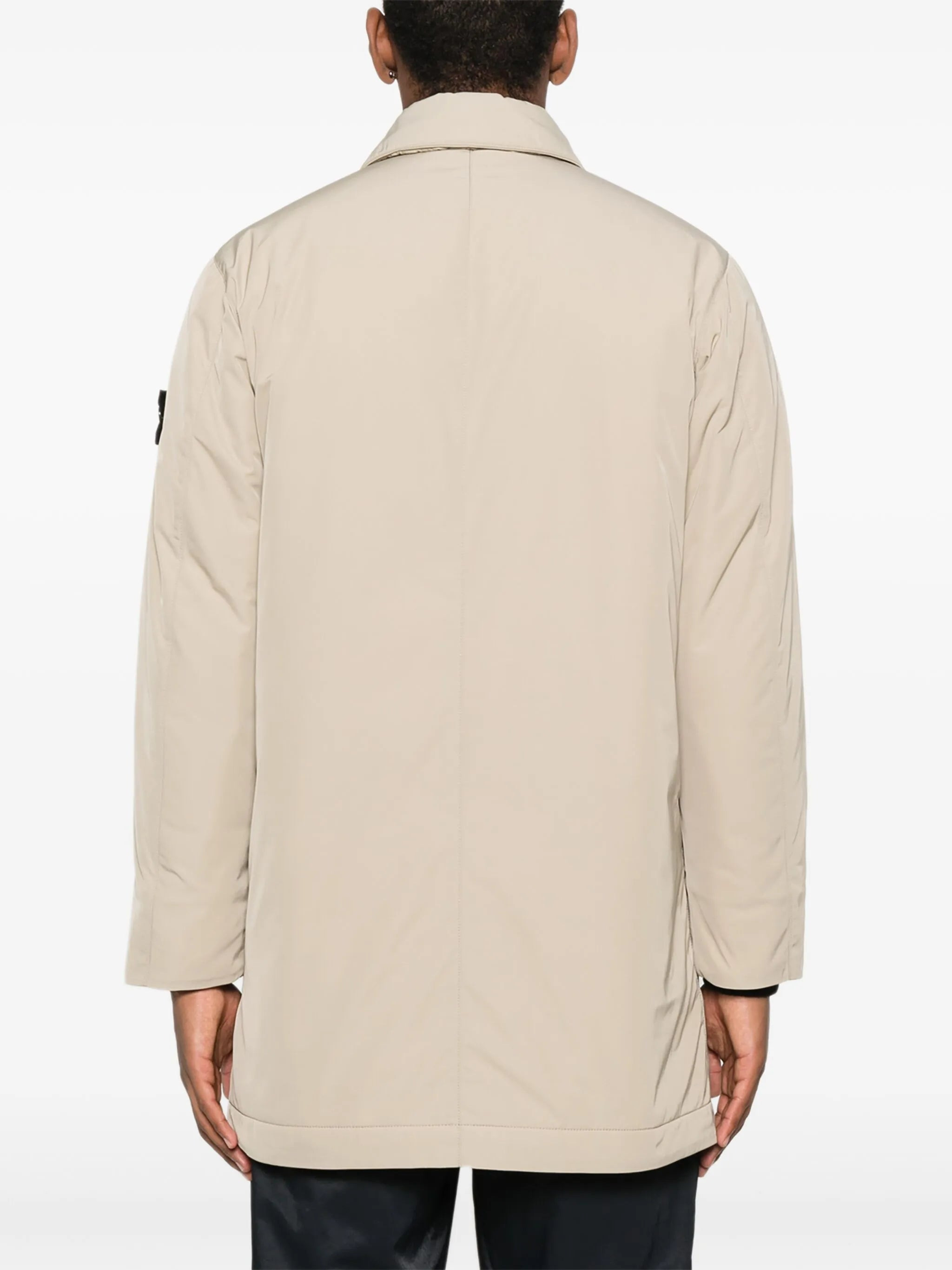 patch-pocket coat - 4