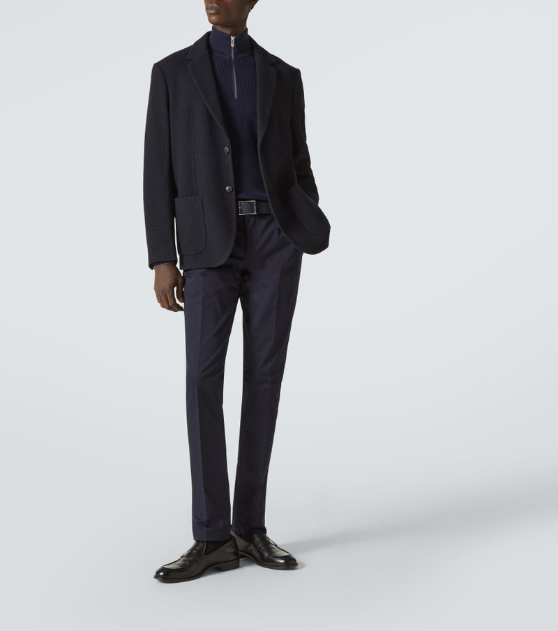 Sunspel Wool jersey blazer outlook