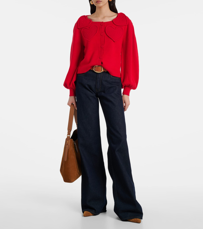 FARM RIO Patch-appliqué cardigan outlook