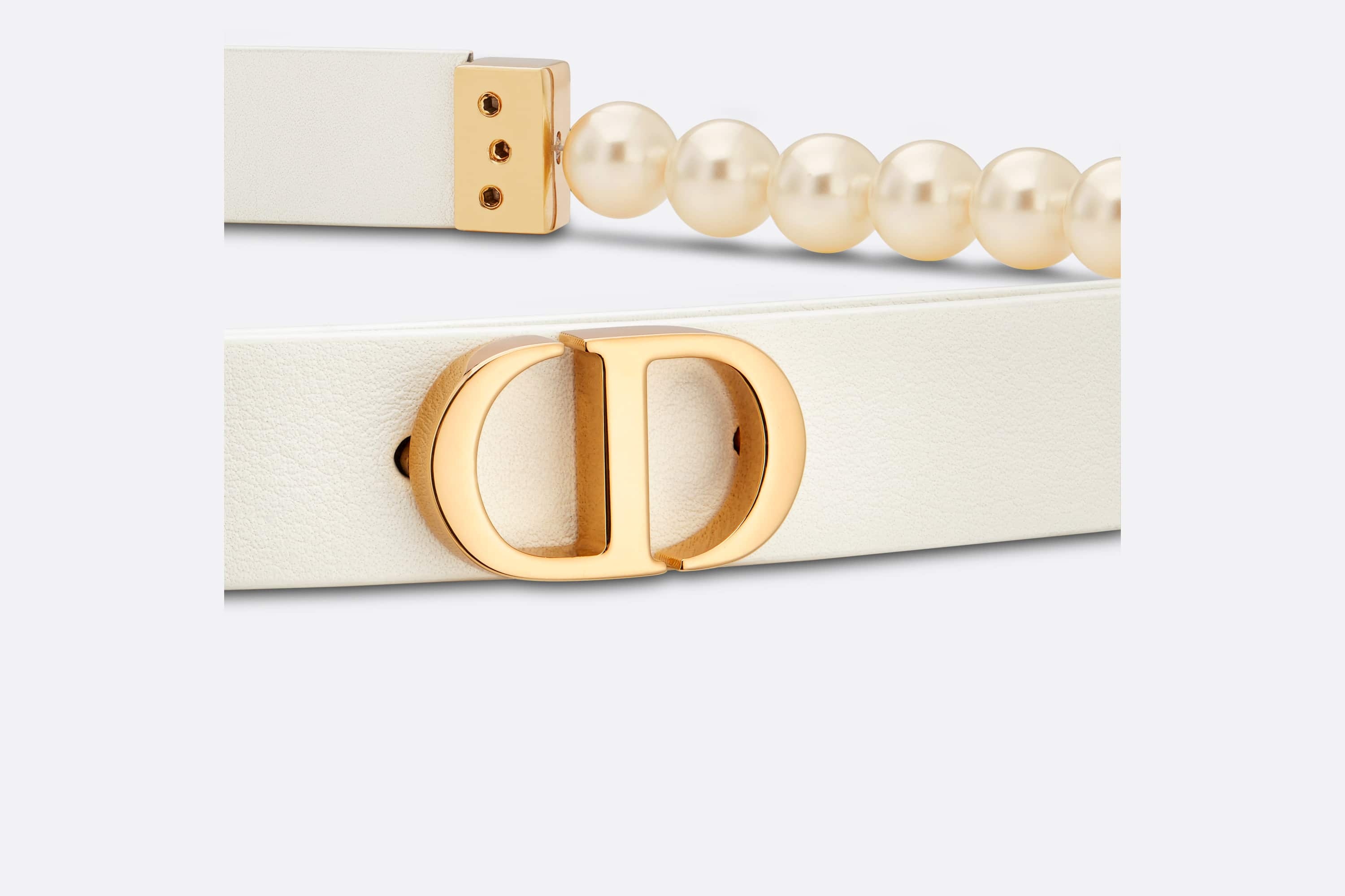 Dior Caro Pearls Belt - 2